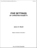 Five Settings by Christina Rossetti